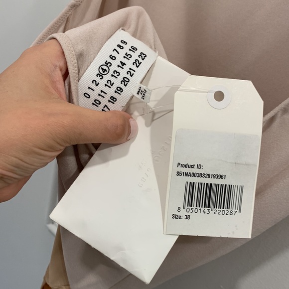 Maison Martin Margiela Light Pink Bodysuit Size 38 - Picture 7 of 10